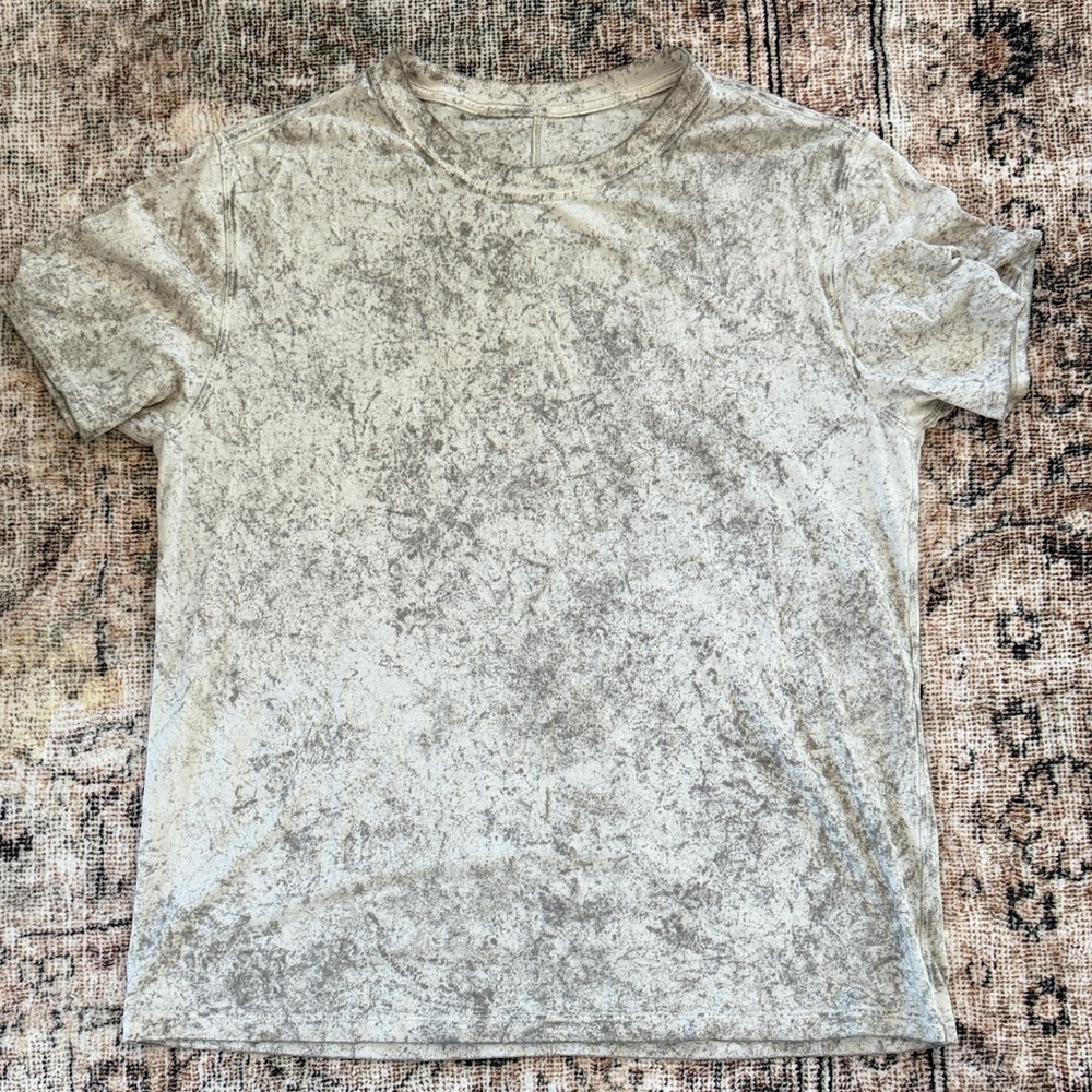 Lululemon oversized Gray Marble T-Shirt